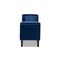 Baxton Studio Perret Blue Velvet Upholstered Espresso Finished Wood Bench 153-9382 - alternate 7